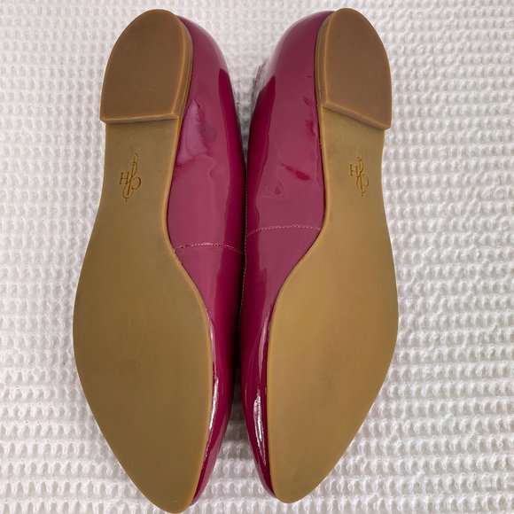 COLE HAAN fuschia slip on low heel flats - like new!  SZ 8 - Picture 13 of 15